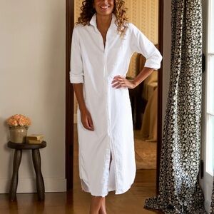 Frank and Eileen White RORY Maxi Shirtdress